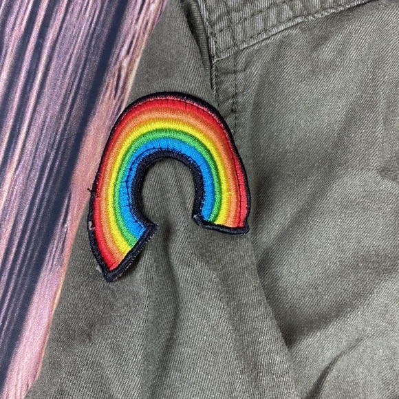 Tractr Olive Green Button Down Shirt- M 10/12 - Picture 2 of 13